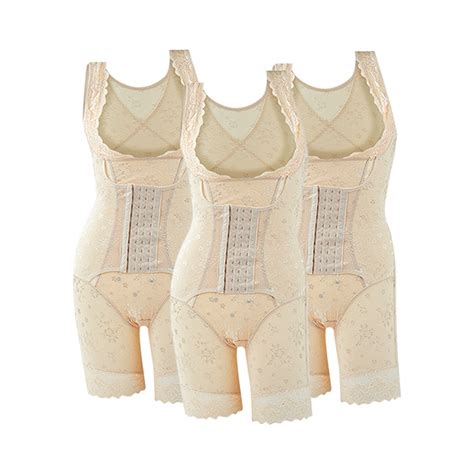 Jual Fitshaper Bodyshaper Pelangsing Tubuh Open Bust Mid Thigh Nude Pcs Shopee Indonesia