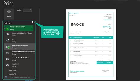 custom digital excel invoice template auto calculation  excel