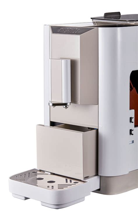 Factory Bean to Cup Coffee Machine White Color Coffee Brewer Italian