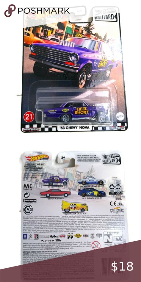 Hot Wheels Premium Boulevard Chevy Nova