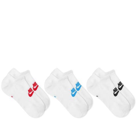 Nike Cotton Cushion Low Cut Sock 3 Pack Multi End Jp