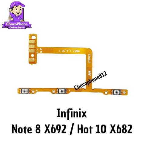 Jual Flexible On Off Infinix Note X Hot X Original Flex Switch Tombol Power Volume