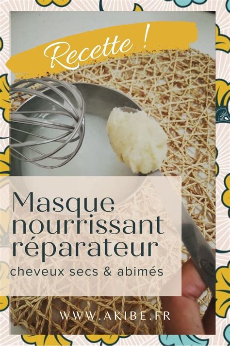 Cheveux Secs Masque Maison Ventana Blog