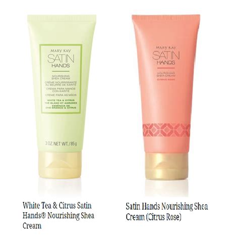 Mary Kay White Tea & Citrus Satin Hands® Nourishing Shea Cream / Satin ...