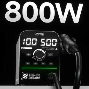 Luowei HG 01 800W Intelligent Digital Hot Air Gun BGA Desoldering Rework Station Martview