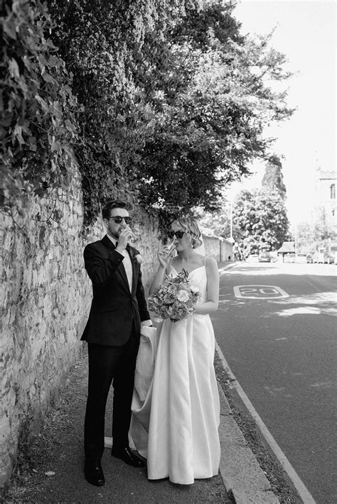 Brides are stunned by the elegance of a modern short hair updo 2
