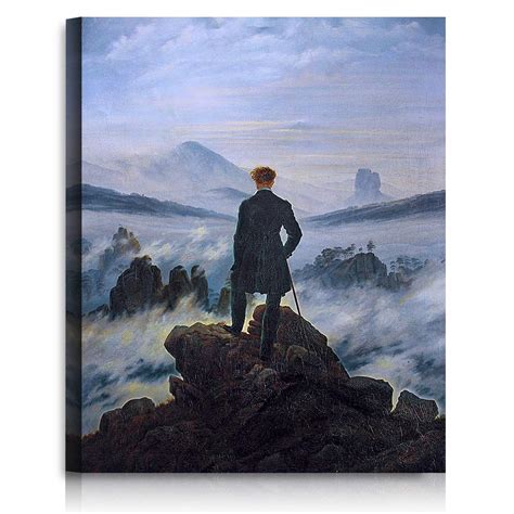 Buy A T ARTWORK Wanderer Above The Sea Of Fog By Caspar David Friedrich