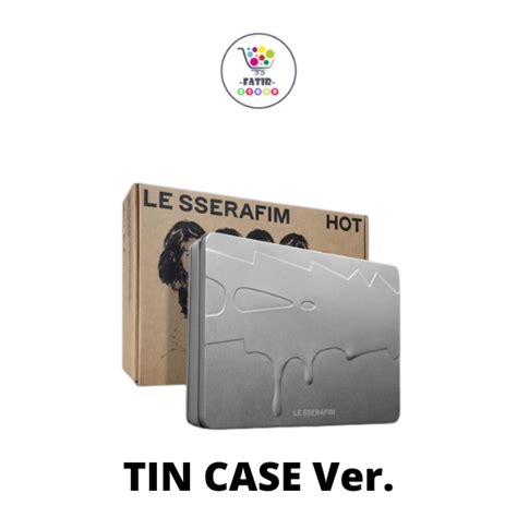 TIN CASE Ver LE SSERAFIM 5th Mini Album HOT Shopee Malaysia