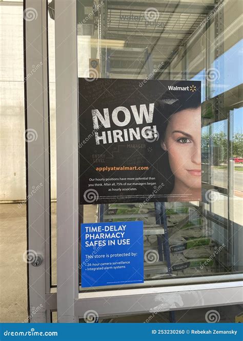 Hiring walmart 4082 editorial image. Image of currency - 253230260