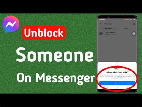 How To Unblock Someone On Messenger 2024 YouTube