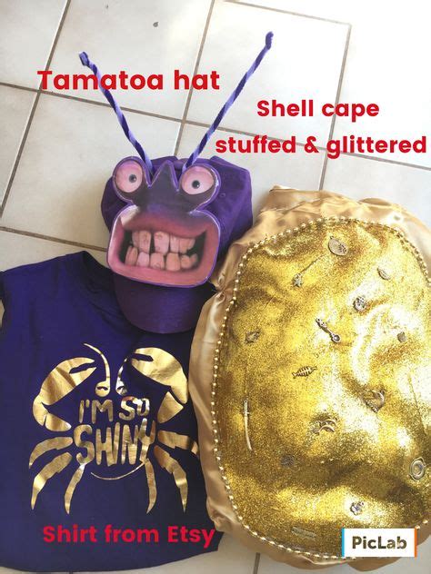 Diy Moana Tamatoa Costume Shiny Crab Mnsshp Rundisney Fantasias