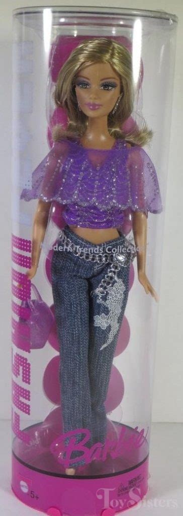 2005 2006 Fashion Fever Modern Trends Barbie Purple Top Toy Sisters