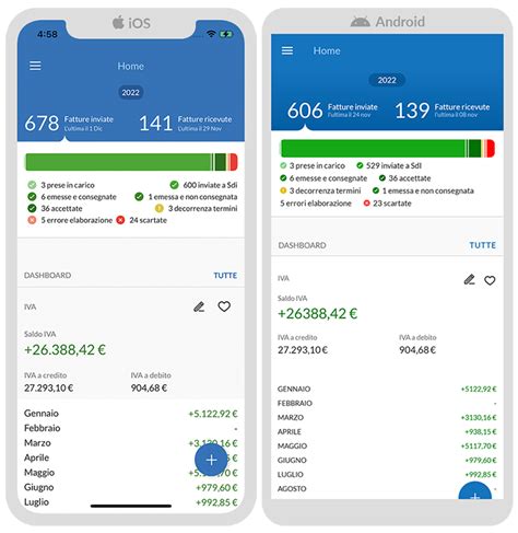 App Fatturazione Elettronica Operazioni Eseguibili In Home Page