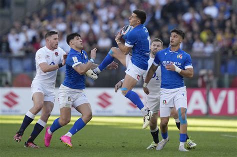 Rugby Sei Nazioni Italia Ko All Esordio L Inghilterra Vince