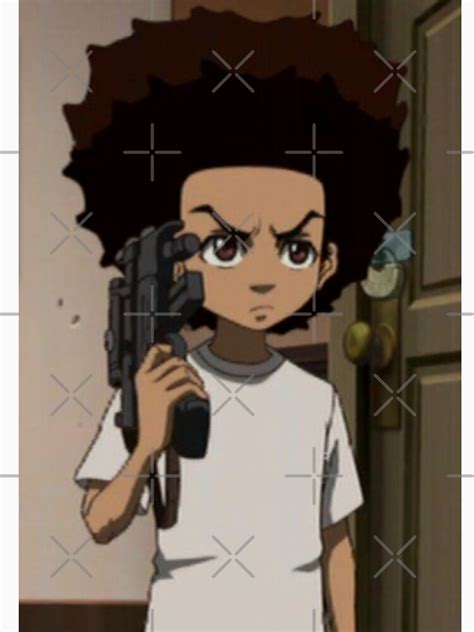 "The Boondocks Huey" T-shirt for Sale by fosterjackson67 | Redbubble ...