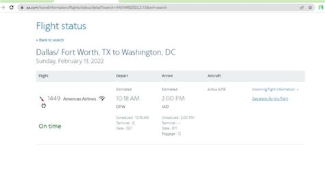 Learn To Track A Flight On American Airlines Technical Guide