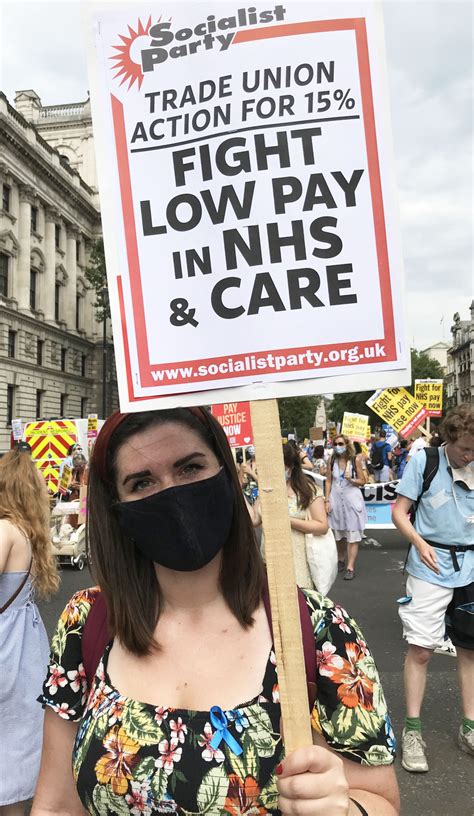 15% now - unions must fight for NHS pay rise - Socialist Party