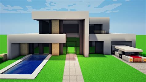 Casa Minecraft Moderna Awesome Como Hacer Una Casa Moderna En El Agua