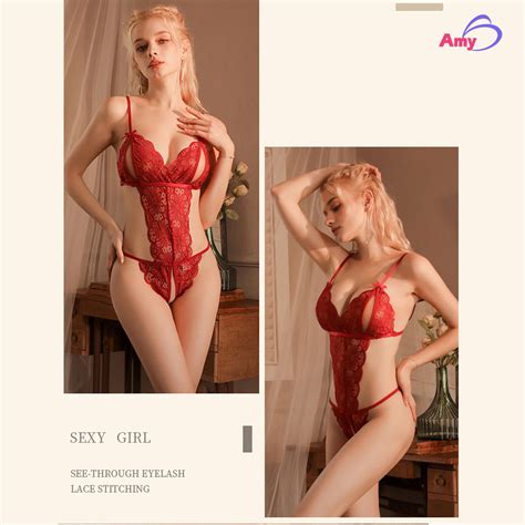 Su Mulheres Sexy Lingerie De Renda Vestido Chemise Babydoll Roupa Interior Er Tica Shopee