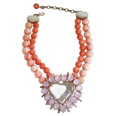 Philippe Ferrandis Mini Love Necklace at 1stDibs