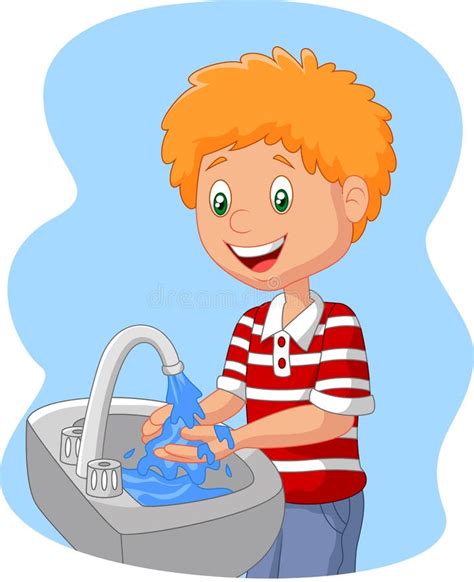 Cartoon Washing Hands Stock Illustrations – 3,121 Cartoon Washing Hands ...