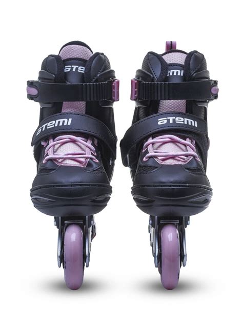 Ролики раздвижные Atemi, AIS01AL, L (38-41), PU72, 82A, ABEC-7 Carbon ...