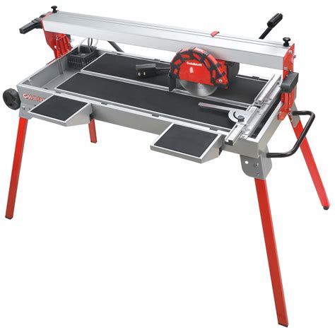 G02774 - Bridge Wet Tile Saw, Water Reservoir System, 3590 RPM, Rip ...