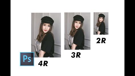 Cara Mengatur Ukuran Foto 4R Dan 2R Di Photoshop Tutorial Photoshop