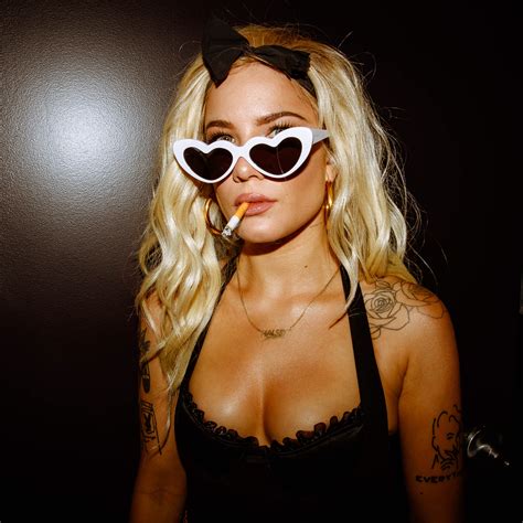 Halsey Slutty Lingerie Nip Slip Pussy Print 3 DrunkenStepFather