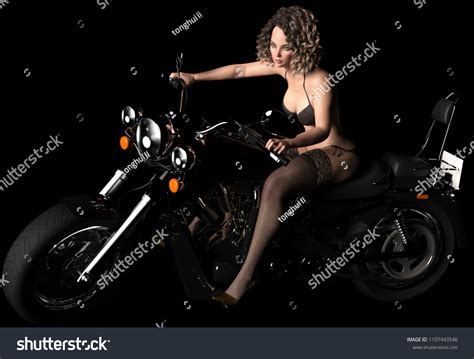 Bikini Motorcycle Over Royalty Free Licensable Stock Illustrations Drawings Shutterstock