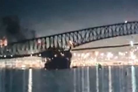 Baltimore Bridge Collapses 6 People Presumed Dead — Video Nation And