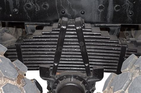 leaf spring  car stock image image  strong equipment