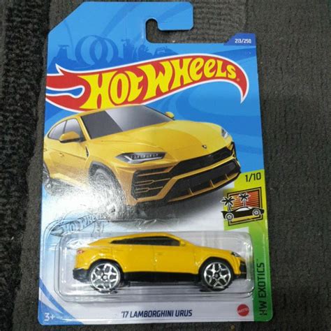 Hot Wheels Lamborghini Urus Yellow Shopee Malaysia