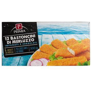 BASTONCINI DI MERLUZZO PRIMIA 300 G 12 Pz Tigros