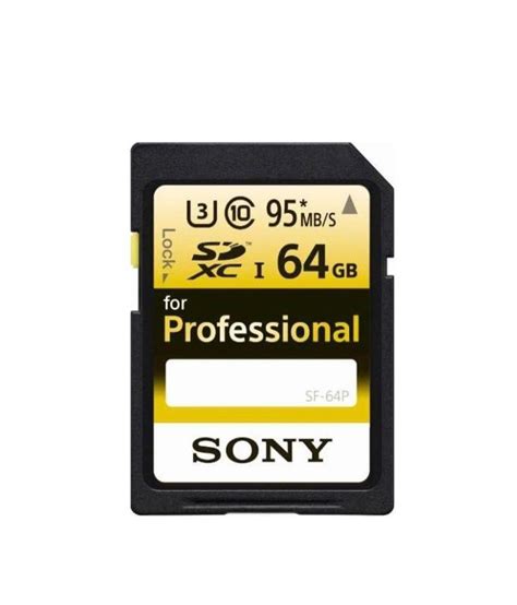 [2021 Lowest Price] Sony Sdxc 64gb Memory Card Sdxc Uhs-1 Class 10 ...