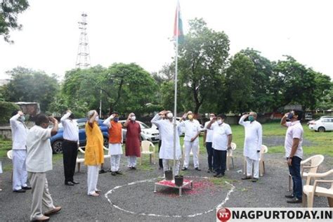 In Pic Flag Hoisted At Nvcc