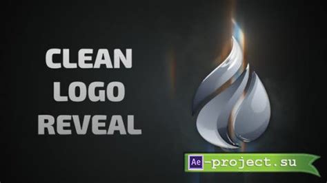 Videohive Clean Logo Reveal Project For After Effects