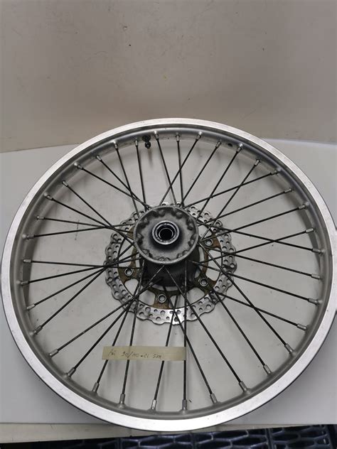 Cerchio Anteriore 21x1 60 Con Disco Freno Stock Moto Ricambi