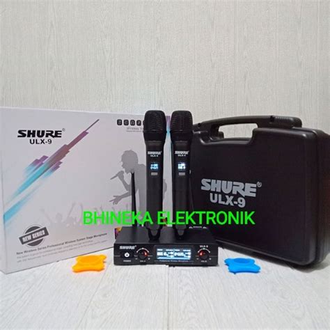 Jual Mic Wireless Shure Ulx Ulx Ulx Mic Handheld Free Koper