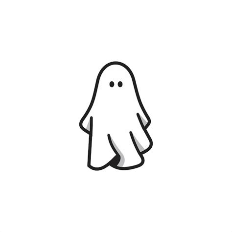 Premium Vector Ghost Cartoon Illustration Vector