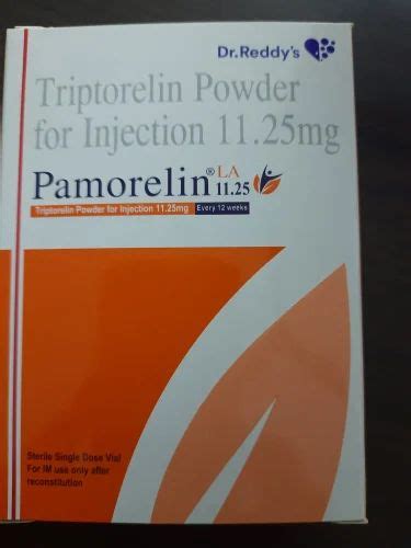 Palorelin Mg Dr Reddys Bendamustine Injection Dosage Form Powder