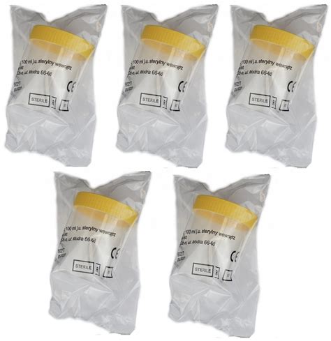 Купить Стакан-контейнер для стерильной мочи – 5 шт.: отзывы, фото и ...