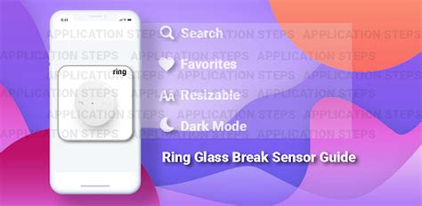 Ring Glass Break Sensor Guide