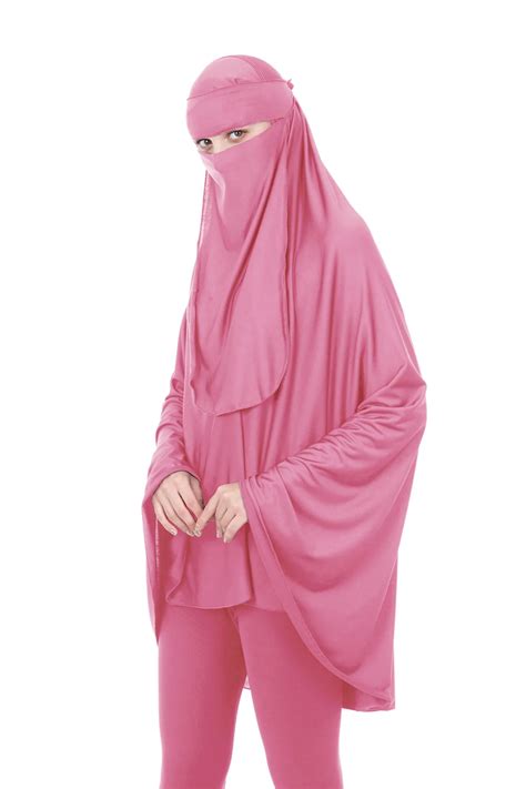 Ramadan Prayer Garment Abaya Dress Women Muslim Long Khimar Hijab Niqab