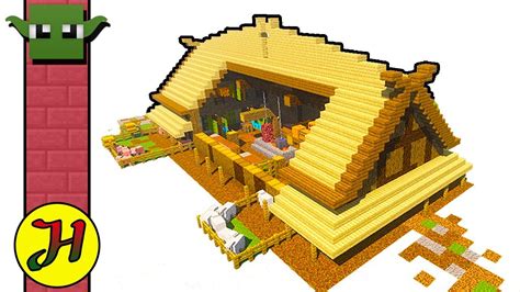 Minecraft Tutorial Viking Longhouse Easy Build Youtube