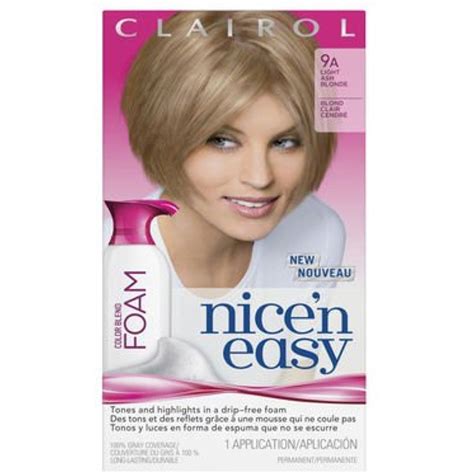 Nice N Easy Permanent Color Color Blend Foam Light Ash Blonde 9A 1