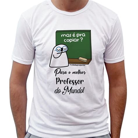 Camiseta Personalizada Flork Presente Para Professor No Elo7