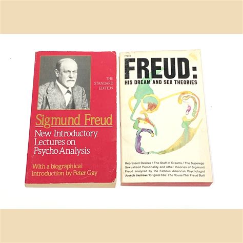 Sigmund Freud His Dream And Sex Theories New Lectures On Psycho Analysis Vintage Paperback