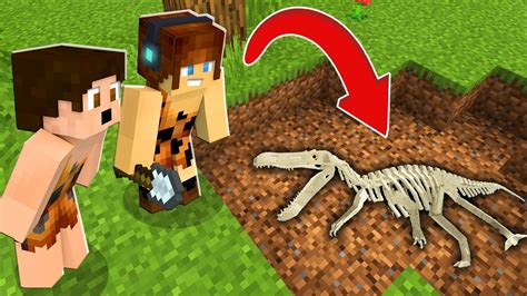 FÓssil De Dinossauro Minecraft Dinossauros 11 Youtube