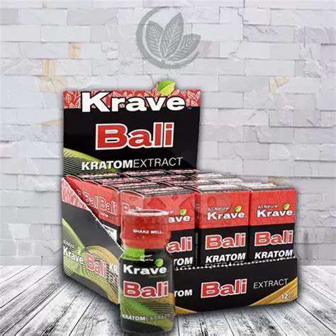 Krave Botanicals Bali Kratom Extract Shot Great Kratom Shop